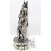 Statue Krishna Radha Silver Idol God Figurine Murti Puja Article India God W460
